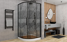 Душевое ограждение Deto HB 80 Black