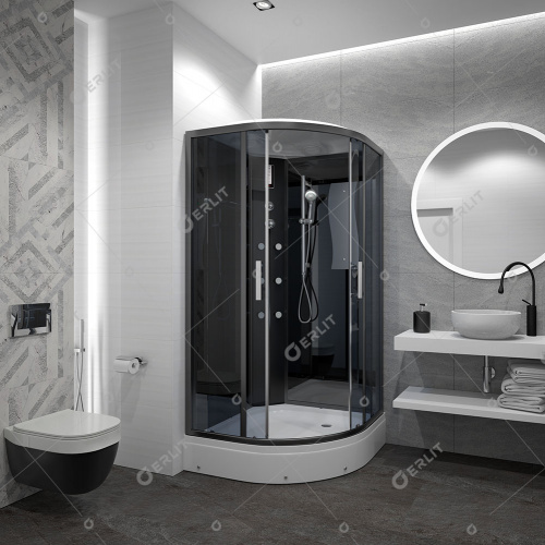 Душевая кабина Erlit Eclipse ER5709P-C24 (90x90x215 см) фото 8