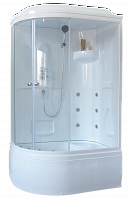 Душевая кабина Royal Bath  RB 8120BK2-T (прозрачное) правая