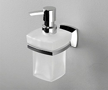 Дозатор для жидкого мыла стеклянный, 230 ml К-2599 WasserKRAFT
