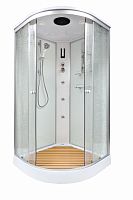 Душевая кабина Deto (DTO)  EM 1590 с электрикой и гидромассажем
