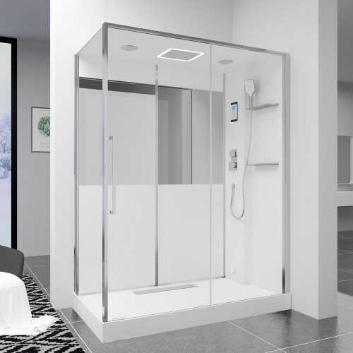 Душевая кабина Black&White G8890 с паром