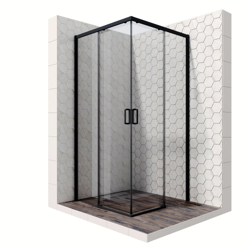 Душевое ограждение Ambassador Queen 11011203Black (900x900x2000), 1 место