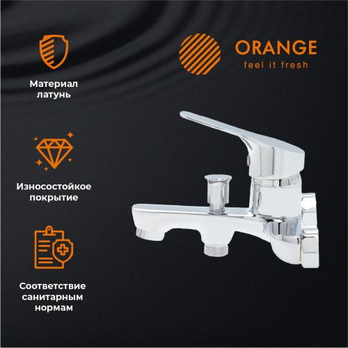 Смеситель для ванны/душа Orange Dia M45-100cr фото 9