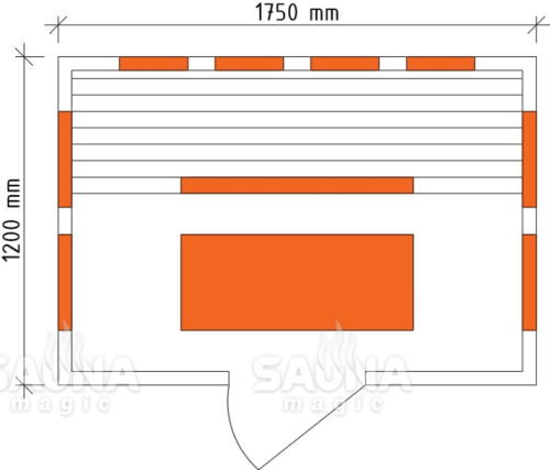 Инфракрасная кабина (сауна) SaunaMagic CSR Maxi фото 8 Инфракрасная кабина (сауна) SaunaMagic CSR Maxi фото 8