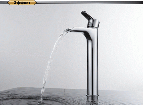 Смеситель для раковины высокий D&K Rhein Marx (DA1392701) фото 6