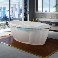 Акриловая ванна Radomir Fra Grande «Гранада» с панелью перламутровая