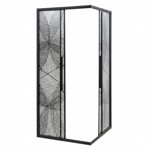 Душевое ограждение Deto KB 100-110 Black фото 7