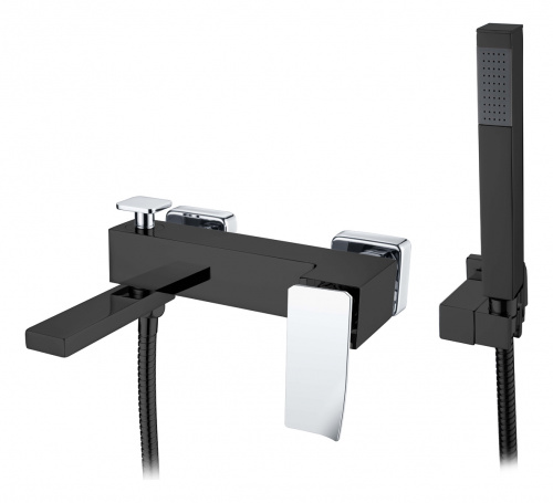 Смеситель для ванны с душем BlackChrome