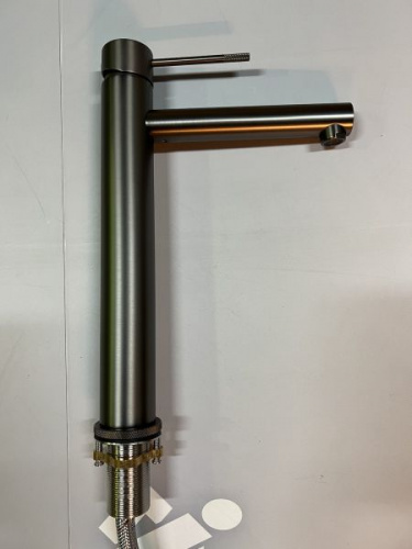 Смеситель для раковины-чаши Timo Saona (2311/18F) черное золото фото 3