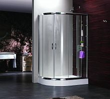 Душевое ограждение GROSSMAN GR-9120R Classic 120*80*185 с ПОДДОНОМ двери раздвижные