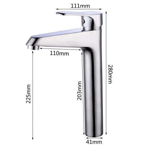 Смеситель для раковины RIVER BALATON R026 фото 2