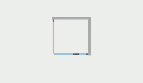 Душевое ограждение Ambassador Diamond 12011103R (1000x1000x2000), 1 место фото 9