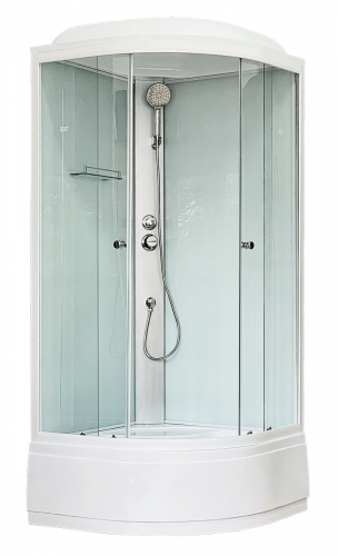 Душевая кабина Royal Bath  RB 90CK5-WT (белое/прозрачное)
