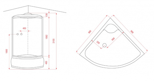 Душевая кабина Arcus AS-104 фото 2