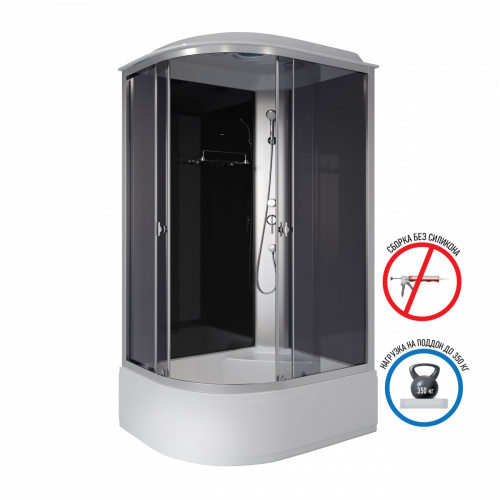 Душевая кабина Niagara Eco E100/70/40R/TN Правая фото 3