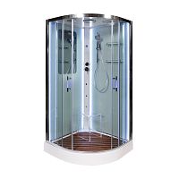 Душевая кабина Deto (DTO)  A09 LED с кнопкой и гидромассажем