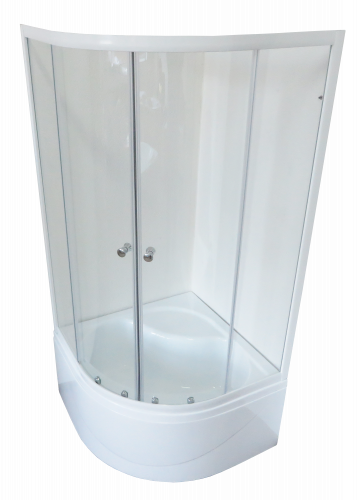 Душевой угол Royal Bath RB 100BK-T (прозрачное) фото 3