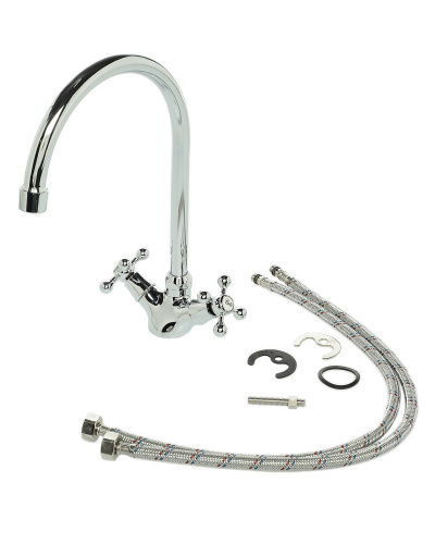 Смеситель для кухни Orange Classic Pro M72-000cr фото 5