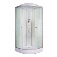 Душевая кабина Deto (DTO)  L 901 с электрикой (100x100х215)