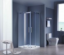 Душевое ограждение GROSSMAN GR-1110R Cosmo 110*90*190 прямоугольник, двери раздвижные