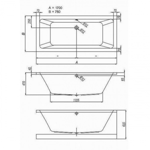 Ванна акриловая Kolpa San Rapido фото 3