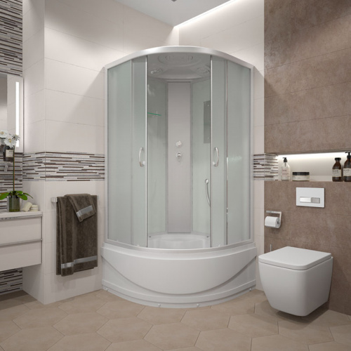 Душевая кабина Erlit Comfort ER3508TP-C3-RUS (80x80x215 см) фото 8