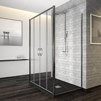 Душевой уголок RGW PA-41 P (PA-11 + 2Z-01) Прозрачное 1700x700