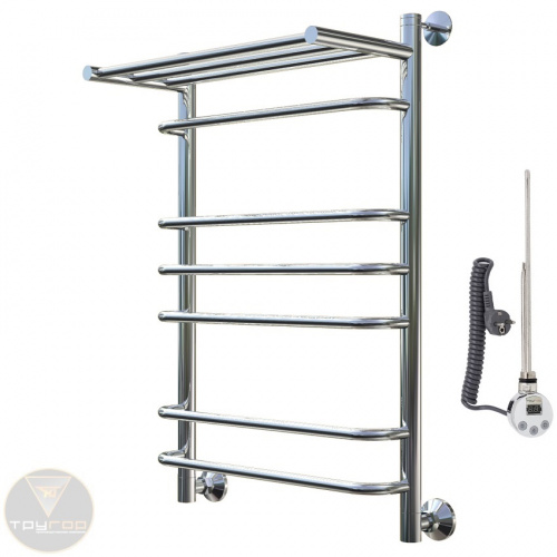 Электрический полотенцесушитель «ИДЕАЛ» серия 3 с полкой фото 3