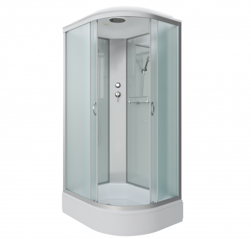Душевая кабина Niagara NG-33094-14L (1000х900х2150) средний поддон (26см) стекло МАТОВОЕ 4 места фото 2
