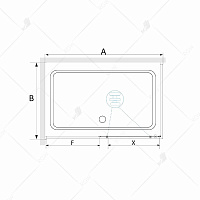 Душевой уголок RGW SV-42 (SV-12 + Z-05) Прозрачное 1200x800