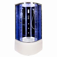 Душевая кабина Deto (DTO)  BM 4590 LED с led подсветкой и гидромассажем