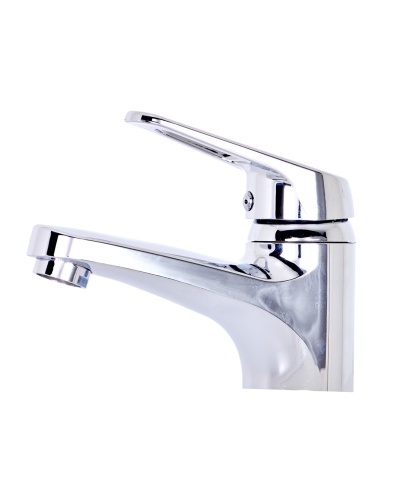 OneLife P11-021cr полимерный смеситель для раковины, хром фото 5