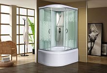 МОНОМАХ 110/80/44 С МЗ R Душевая кабина, 1100*800*440, асимметричная