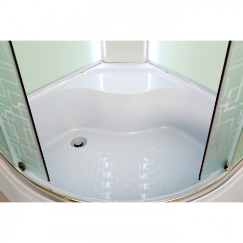 Душевая кабина Deto (DTO)  EM 4580 LED с электрикой фото 4