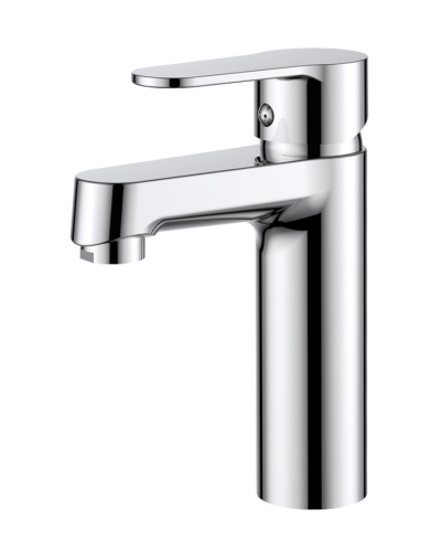 OneLife P07-021cr полимерный смеситель для раковины, хром фото 3