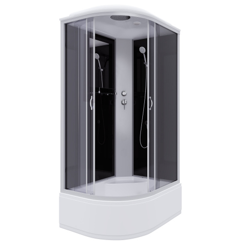 Душевая кабина Niagara. NG-2510-14R (1200х800х2150) высокий поддон(40см) стекло ТОНИРОВАННОЕ 4 места