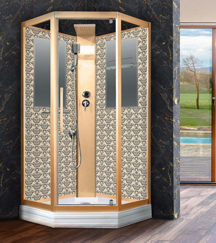 Душевая кабина Niagara Lux 7717G BK