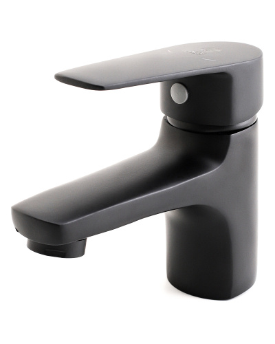 Смеситель для раковины Orange Loop M26-021b черный фото 5