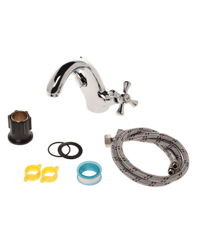 Смеситель для раковины Orange Classic Pro M72-021cr фото 6