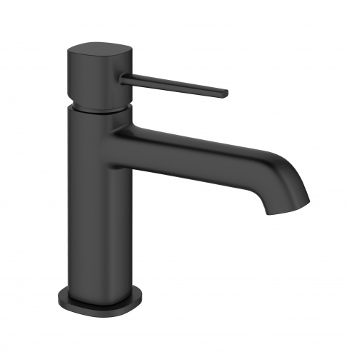 Смеситель для раковины Orange Karl M05-021b черный фото 3