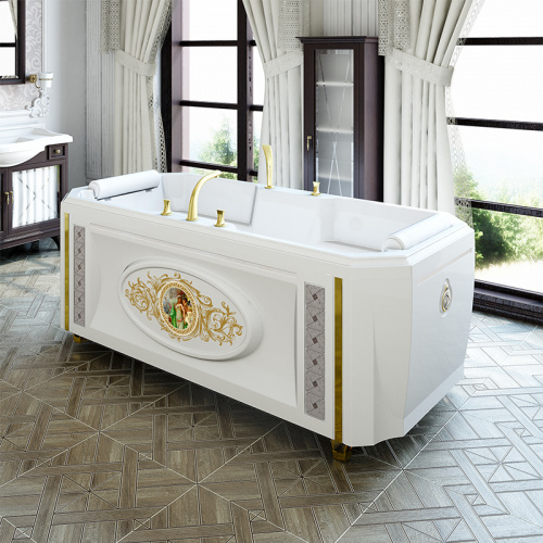 Акриловая ванна Radomir Fra Grande «Фернандо» с панелью