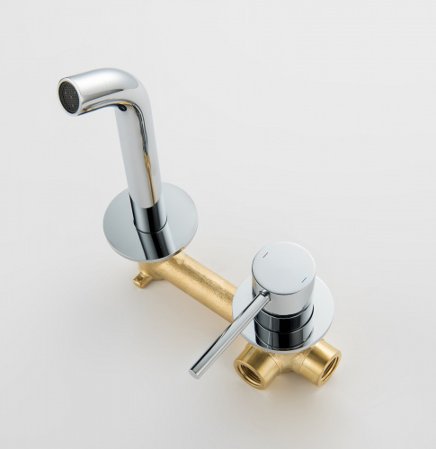 Смеситель для раковины встроенный Timo Saona 2372/00SM хром фото 4