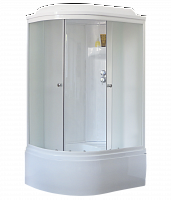 Душевая кабина Royal Bath RB 8120BK6-WC (белое/матовое) правая