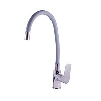 CO119.5/10 COLORADO - смеситель кухонный, гибкий излив 600 мм. (СЕРЫЙ), аэратор на 1 положение RAV Slezak