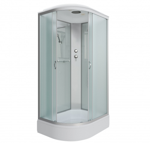 Душевая кабина Niagara NG-33094-14R (1000х900х2150) средний поддон (26см) стекло МАТОВОЕ 4 места фото 2