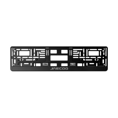 Рамка автомобильного номера автостандарт рельеф JAECOO (RP-059)