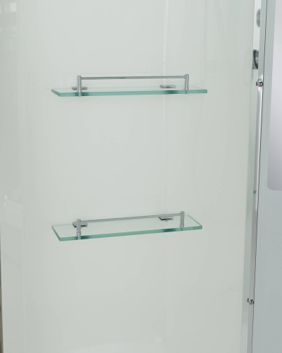 Душевая кабина AvaCan EM5812LNT без крыши прозрачная фото 9