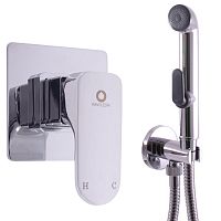 YU142 YUKON - смеситель для биде с душем, скрытый монтаж, стоп вентиль в держателе лейки (пластик) RAV Slezak