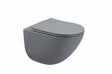 Унитаз подвесной Esbano LOTUS (Matt Grey). Размер: 500x340x405.  НОВИНКА 2021!!!